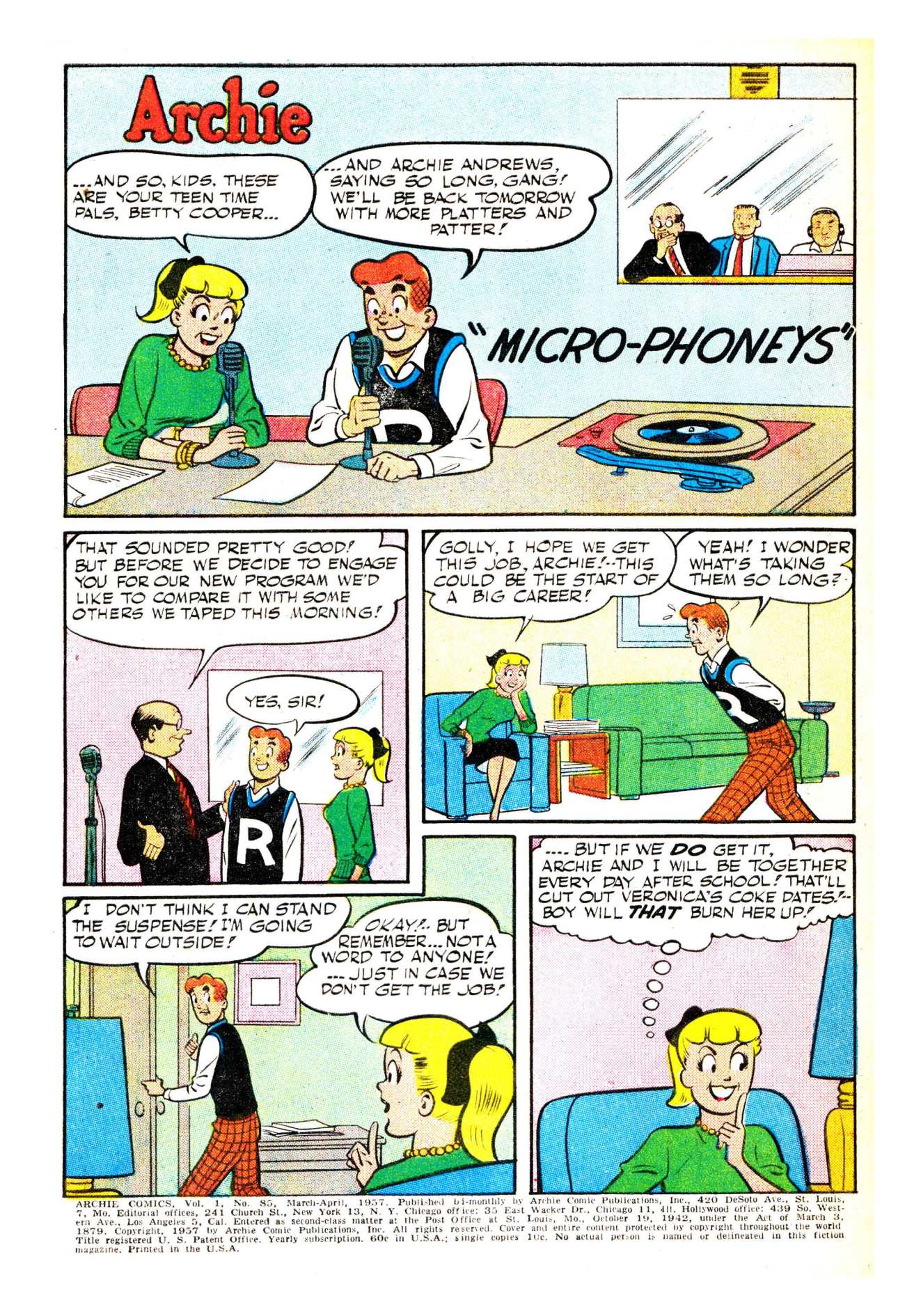 Read Comics Online Free - Archie Comics Comic Book Issue #085 - Page 2